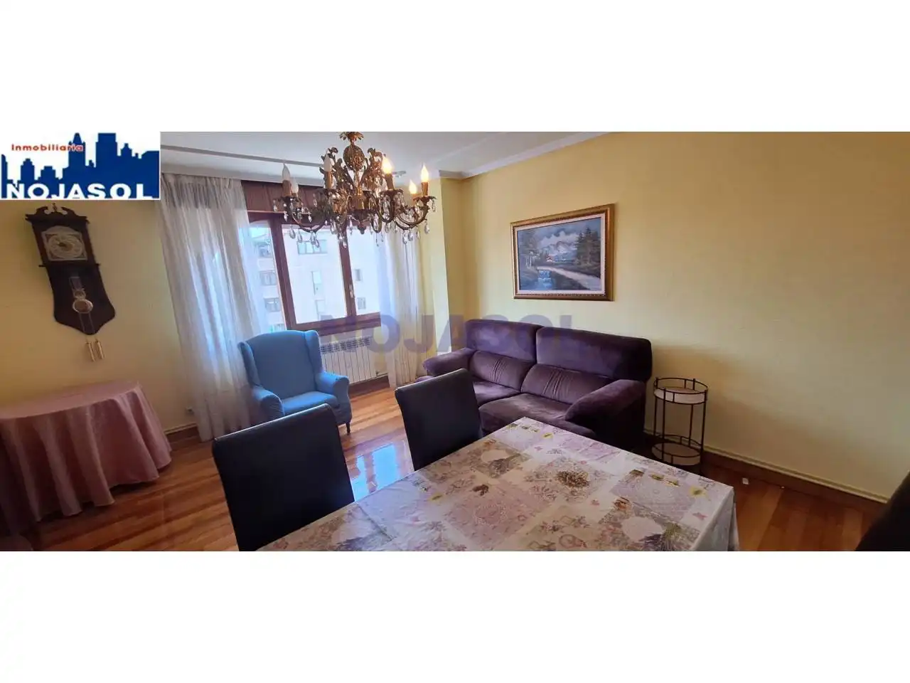 Sala de estar de Piso de alquiler en Noja con Terraza y Amueblado