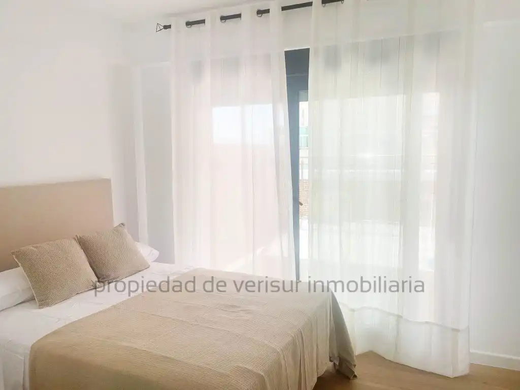 Schlafzimmer von Wohnung zur Miete in Águilas mit Klimaanlage, Terrasse und Möbliert