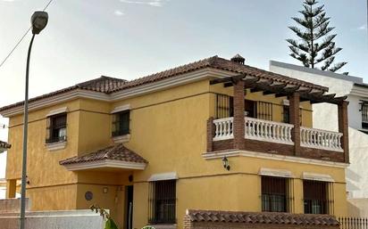 Exterior view of House or chalet for sale in Málaga Capital  with Air Conditioner, Heating and Private garden