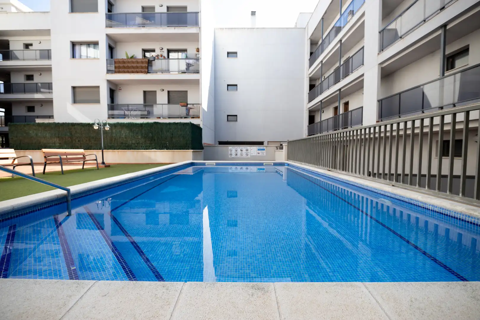 Swimming pool of Duplexes for sale in L'Ampolla  with Air Conditioner, Heating and Terrace