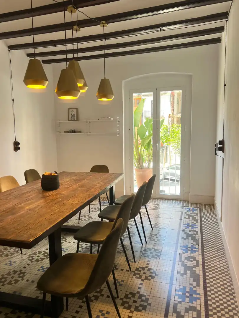 Esszimmer von Büro zur Miete in Castellón de la Plana / Castelló de la Plana mit Möbliert, Balkon und Internet