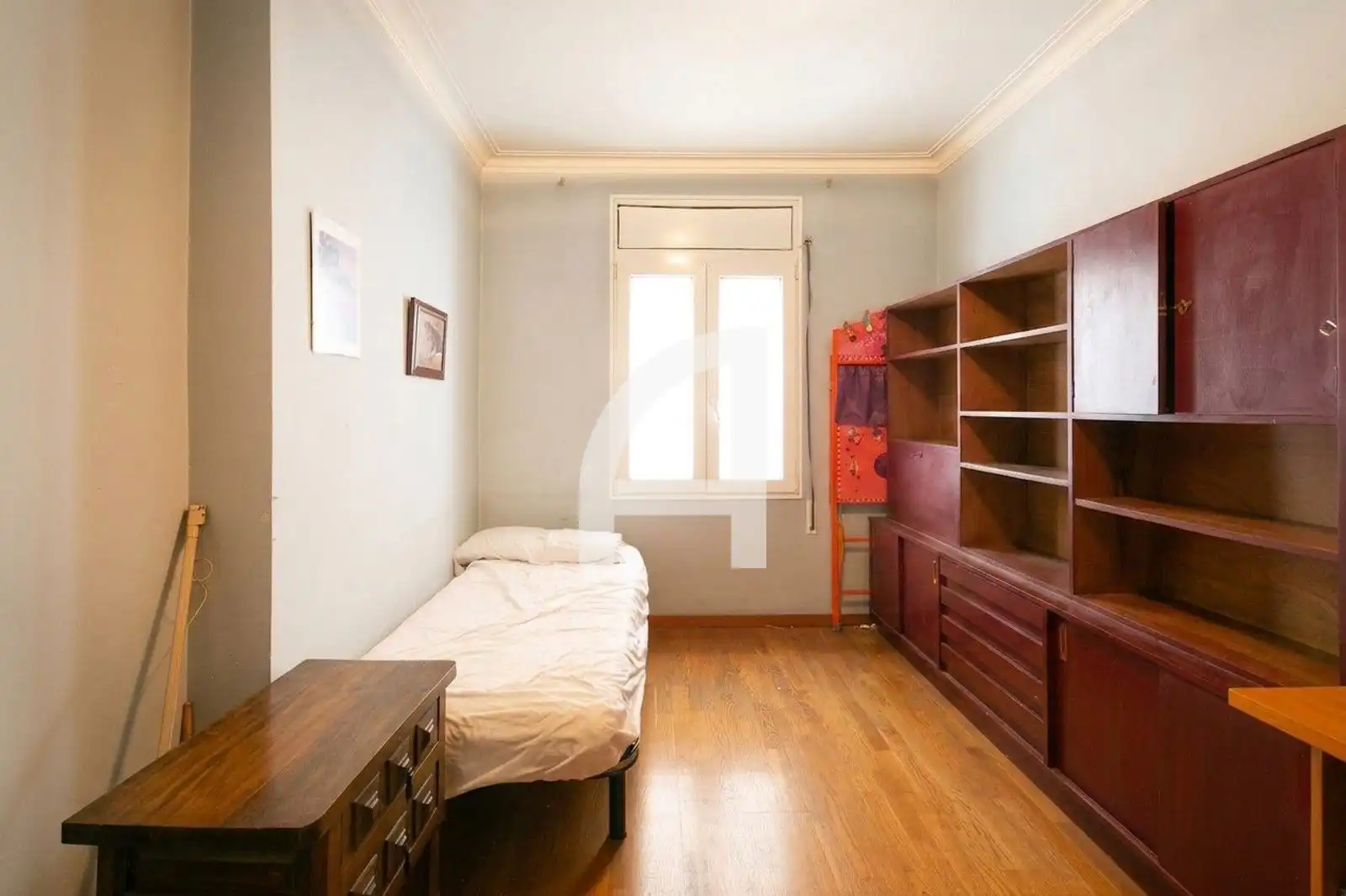 Bedroom of Flat for sale in Barcelona  with Air Conditioner, Heating and Parquet flooring