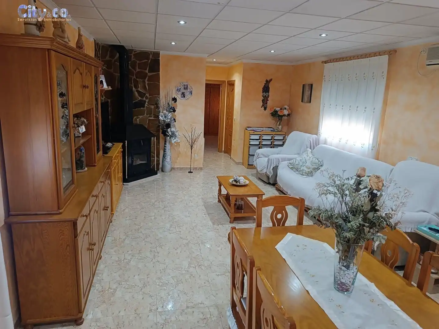 Sala de estar de Casa o chalet en venta en Molina de Segura con Aire acondicionado, Terraza y Piscina