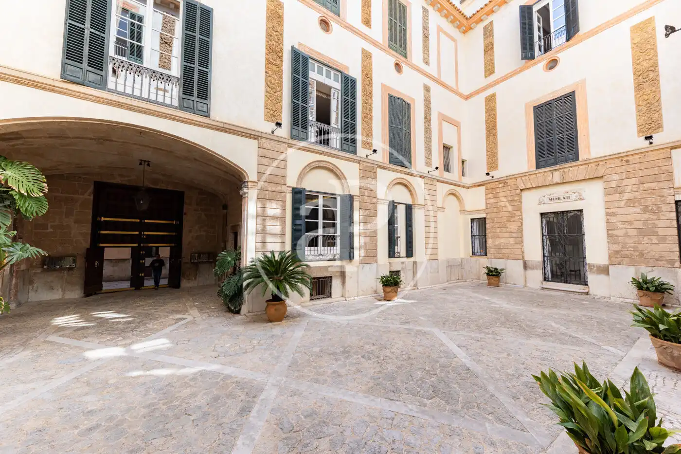 Vista exterior de Piso en venta en  Palma de Mallorca con Calefacción, Jardín privado y Terraza