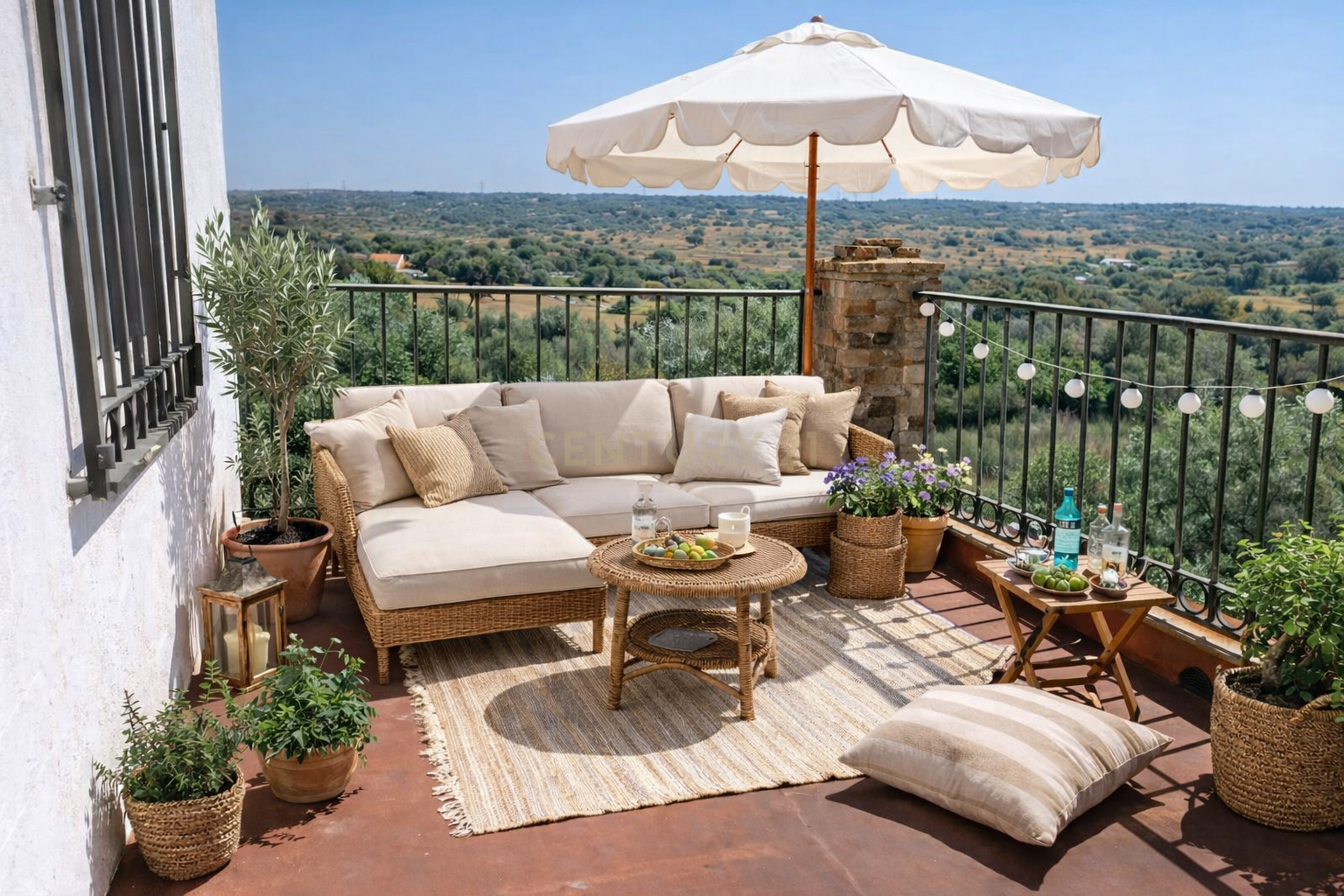 Terraza de Casa o chalet en venta en Brozas con Trastero