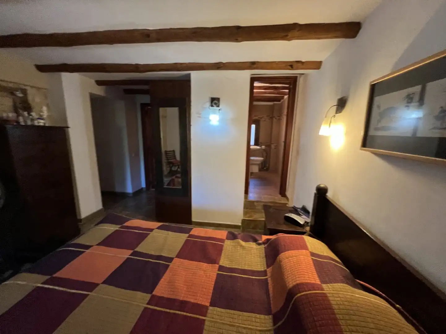 Habitación de Finca rústica en venta en Ibi con Aire acondicionado, Jardín privado y Trastero