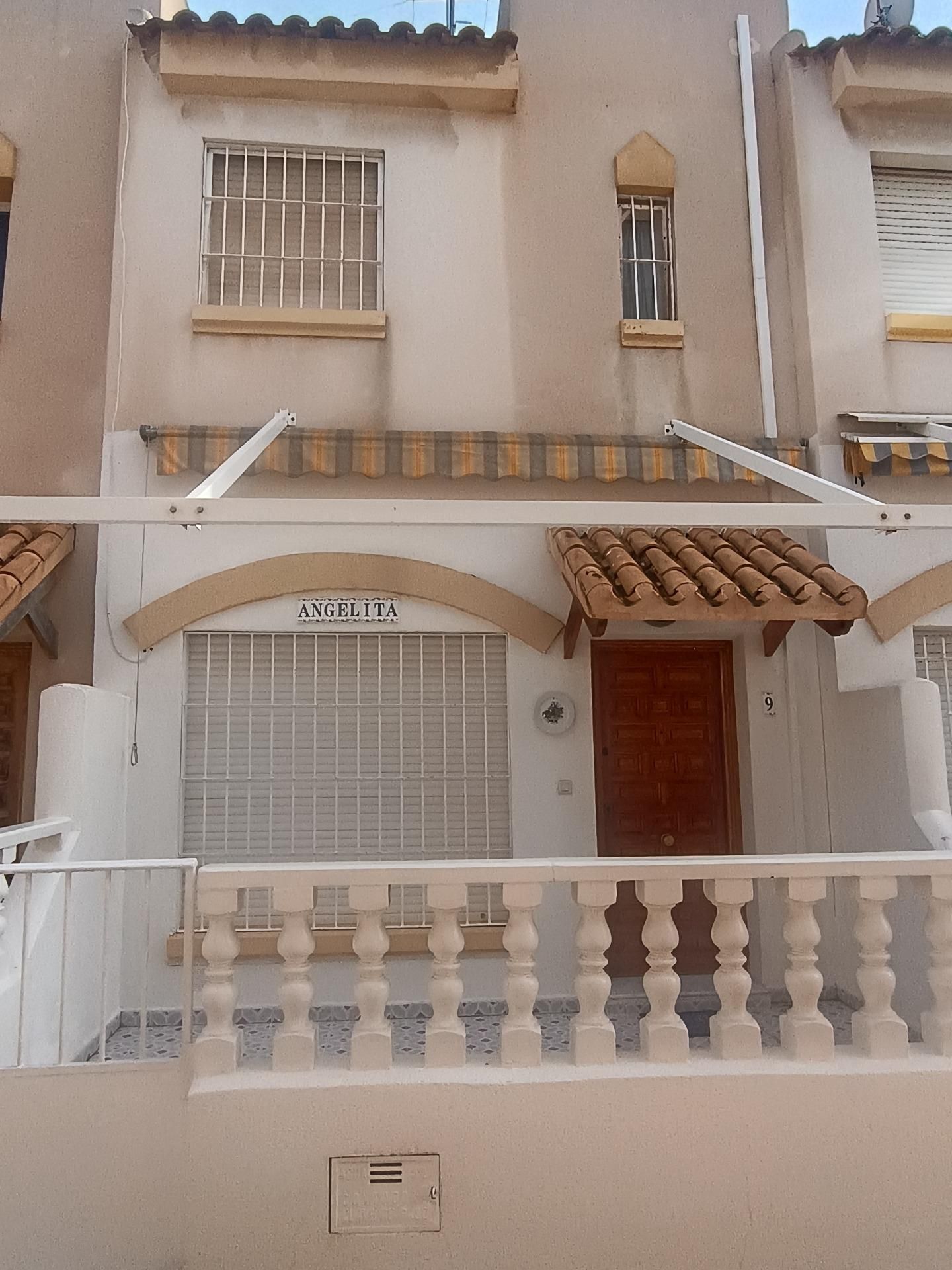 Vista exterior de Casa adosada en venta en Cartagena