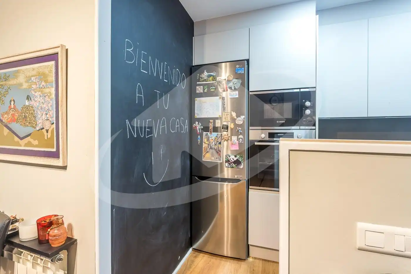 Kitchen of Flat for sale in Sabadell  with Heating, Parquet flooring and Terrace
