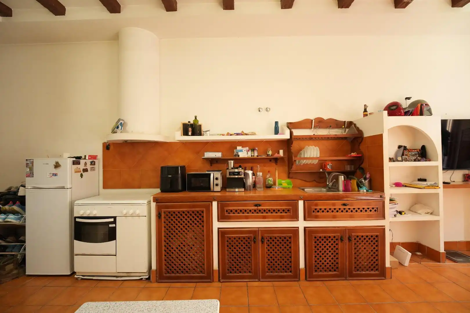 Cocina de Planta baja en venta en Murcia con Amueblado