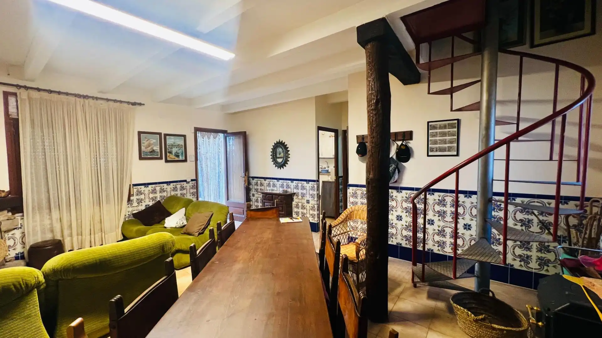 Living room of Country homes for sale in Vandellòs i l'Hospitalet de l'Infant  with Swimming Pool, Furnished and Alarm