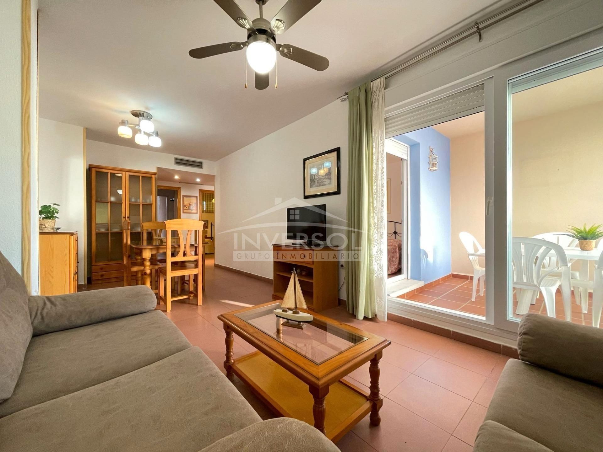 Living room of Flat for sale in El Ejido  with Terrace, Storage room and Oven