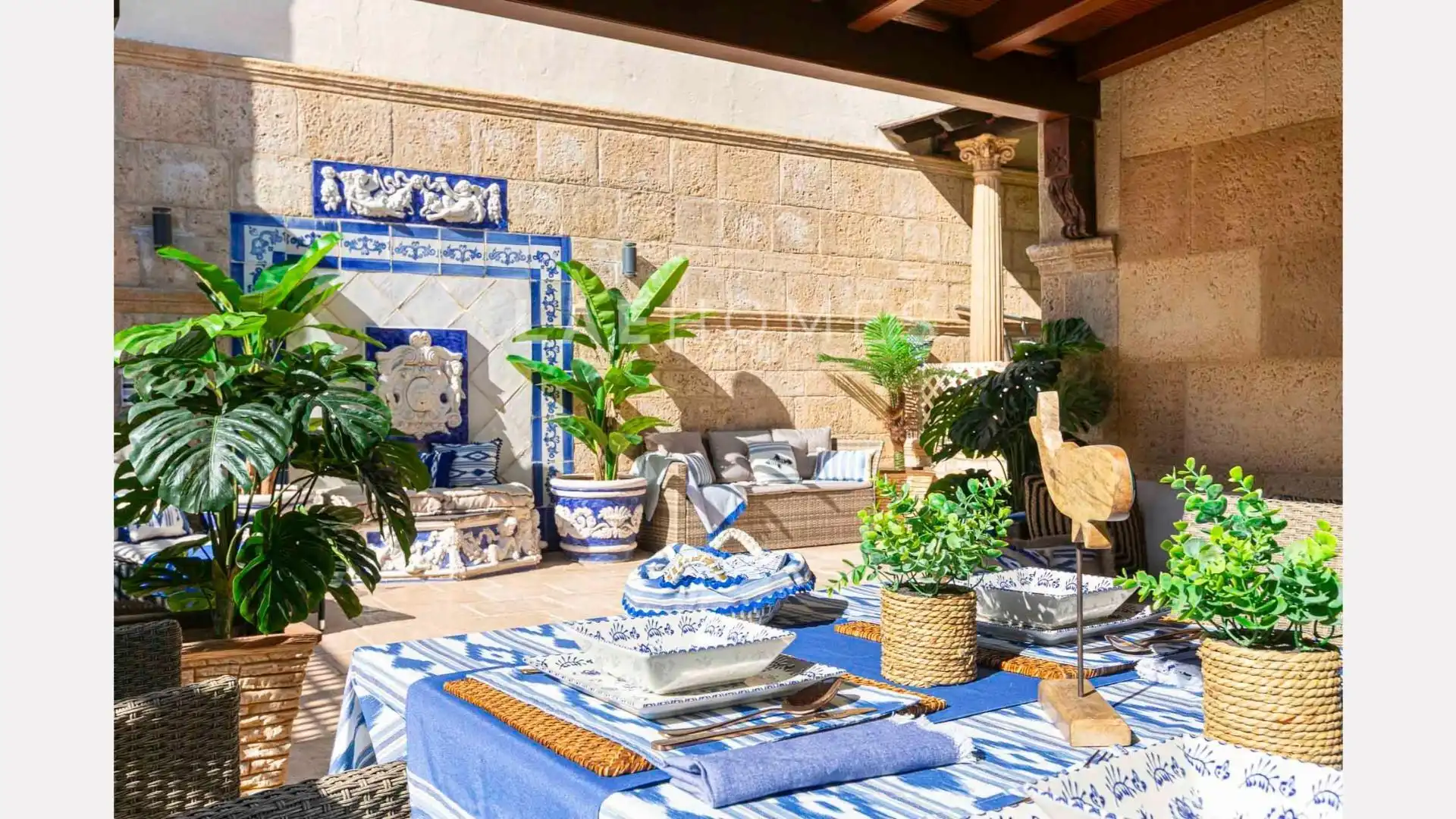 Terrasse von Dachboden zum Verkauf in Marbella mit Klimaanlage, Heizung und Terrasse