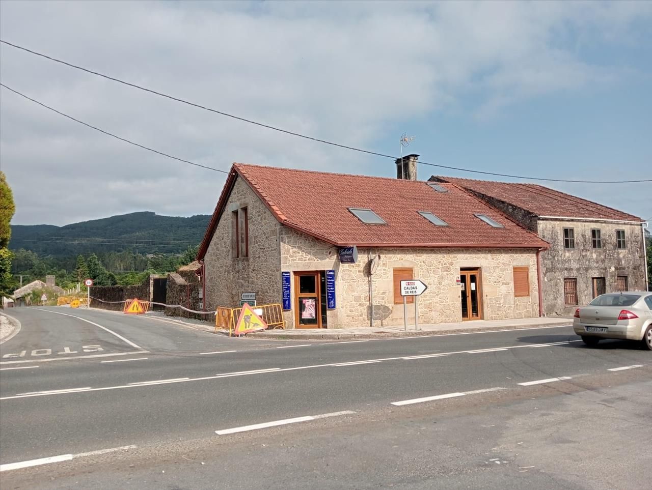 Vista exterior de Casa o xalet en venda en Cuntis