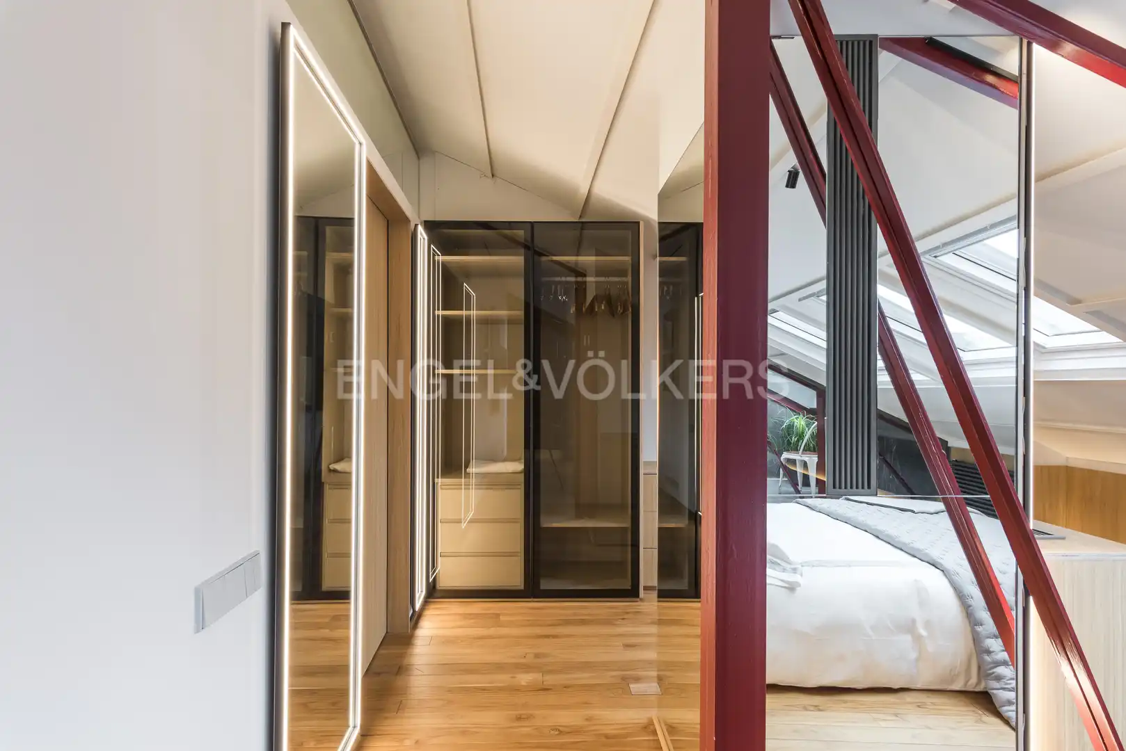 Bedroom of Flat for rent in Barrio de Salamanca