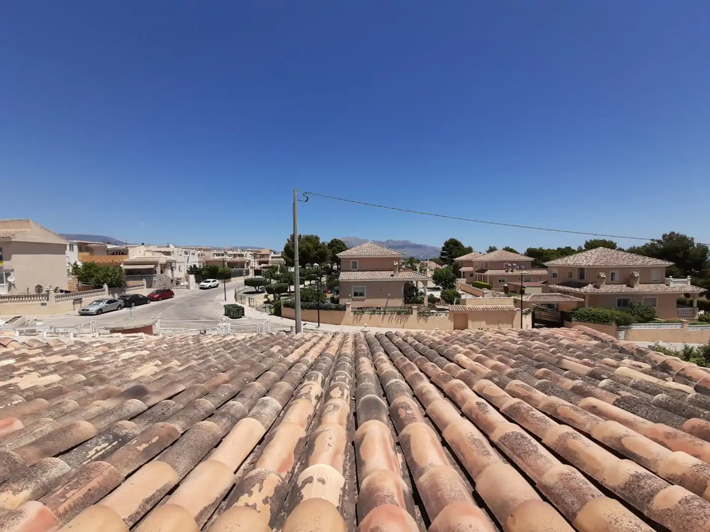 Exterior view of Houses for sale in La Nucia  with Private garden, Terrace and Furnished