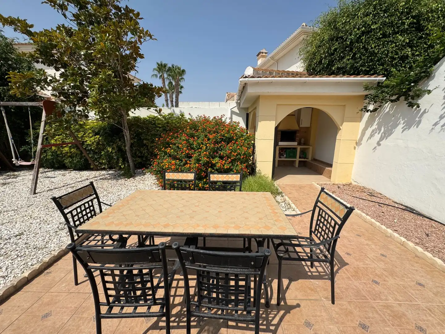 Terrassa de Casa o xalet en venda en Rojales amb Aire condicionat, Jardí privat i Terrassa