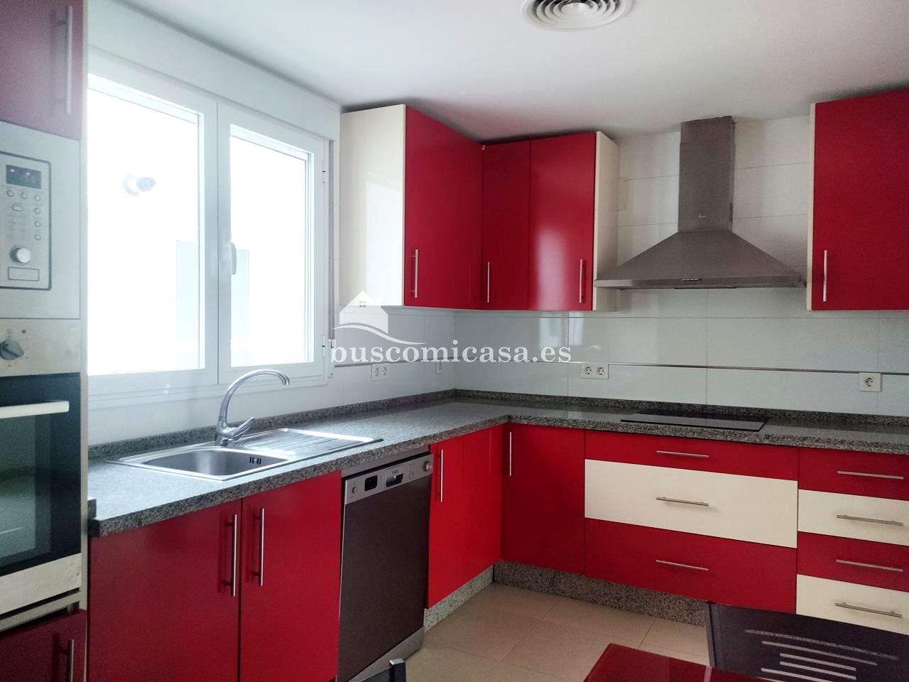 Kitchen of Single-family semi-detached for sale in  Jaén Capital  with Air Conditioner, Heating and Private garden