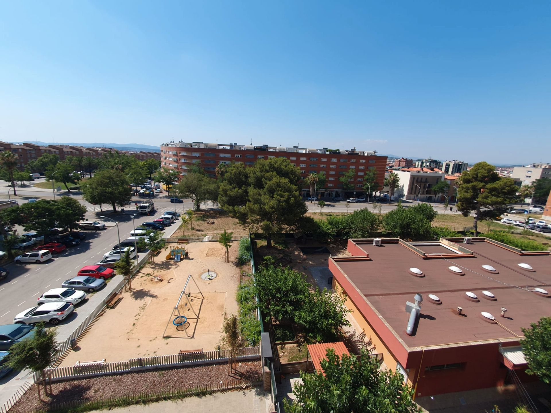 Vista exterior de Pis en venda en Terrassa amb Calefacció, Forn i Rentadora
