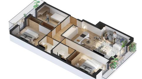 Foto 4 de Pis en venda a Santa Teresa, 23, La Llagosta, Barcelona