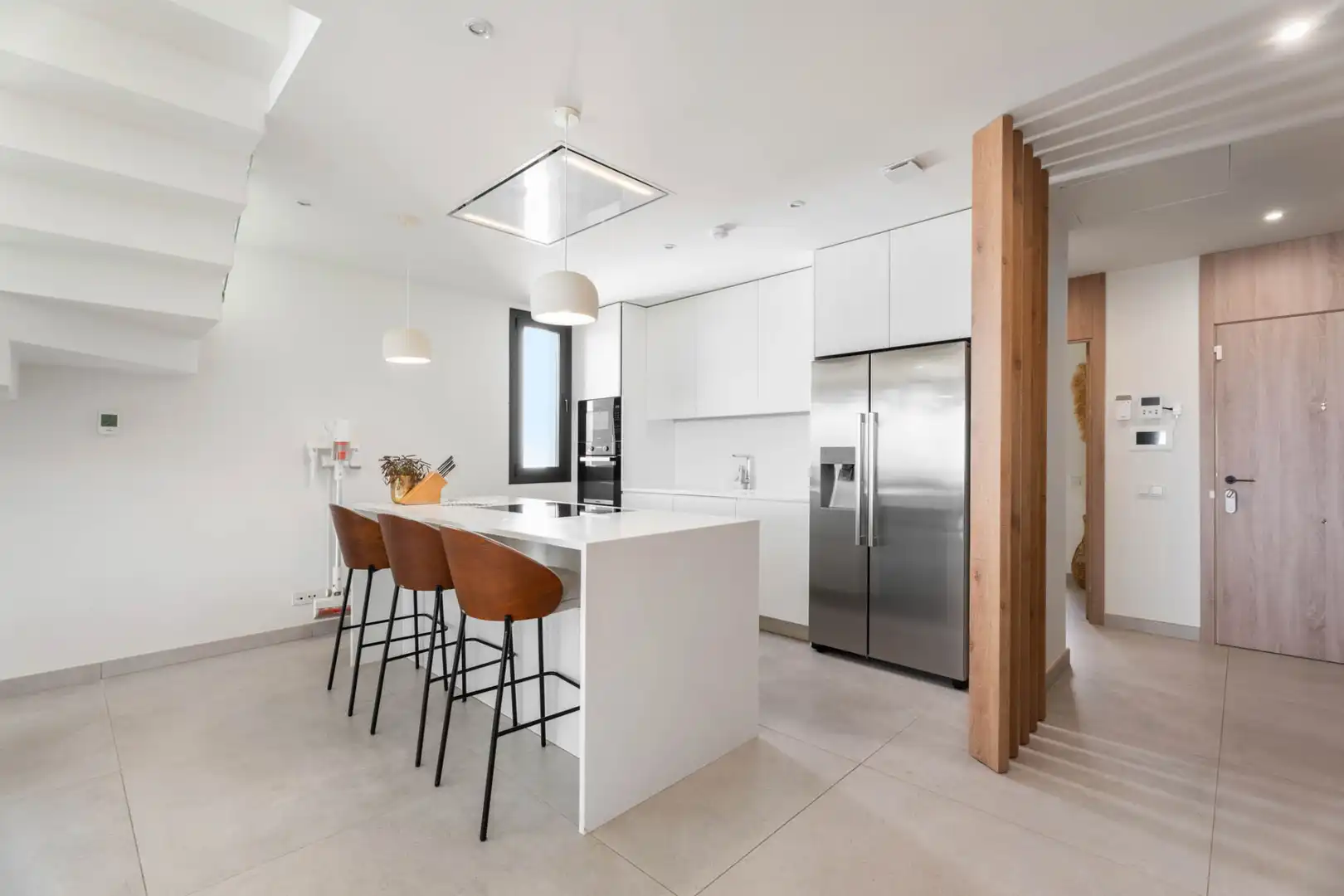 Cocina de Ático en venta en Marbella con Aire acondicionado, Jardín privado y Terraza