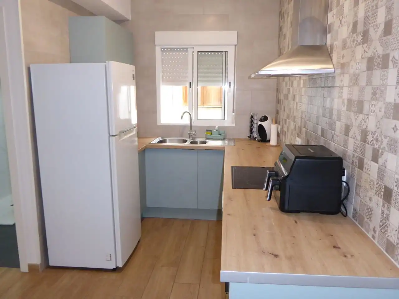 Kitchen of Flat for sale in Llíria  with Air Conditioner, Terrace and Furnished