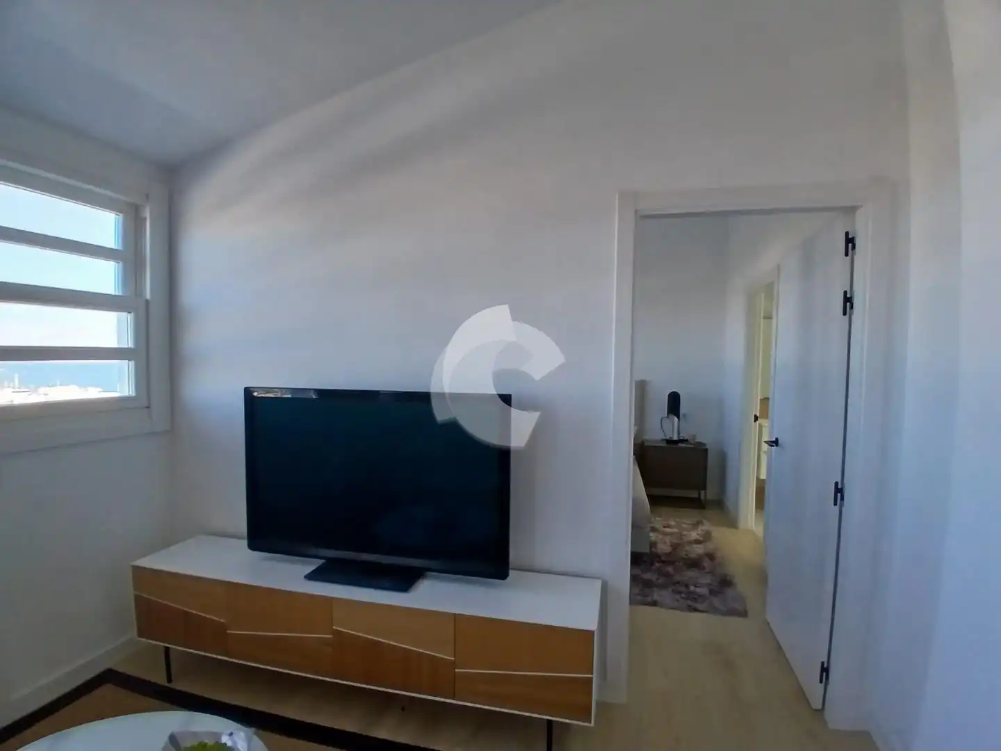 Sala d'estar de Pis en venda en A Coruña Capital  amb Calefacció i Terrassa