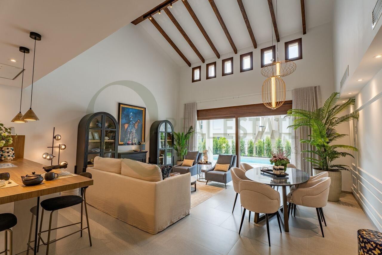 Wohnzimmer von Haus oder Chalet zum Verkauf in Algorfa mit Privatgarten, Terrasse und Abstellraum