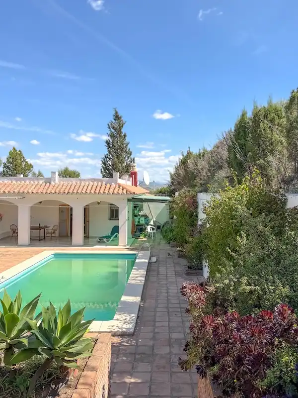 Piscina de Casa o xalet en venda en Guaro amb Jardí privat i Piscina