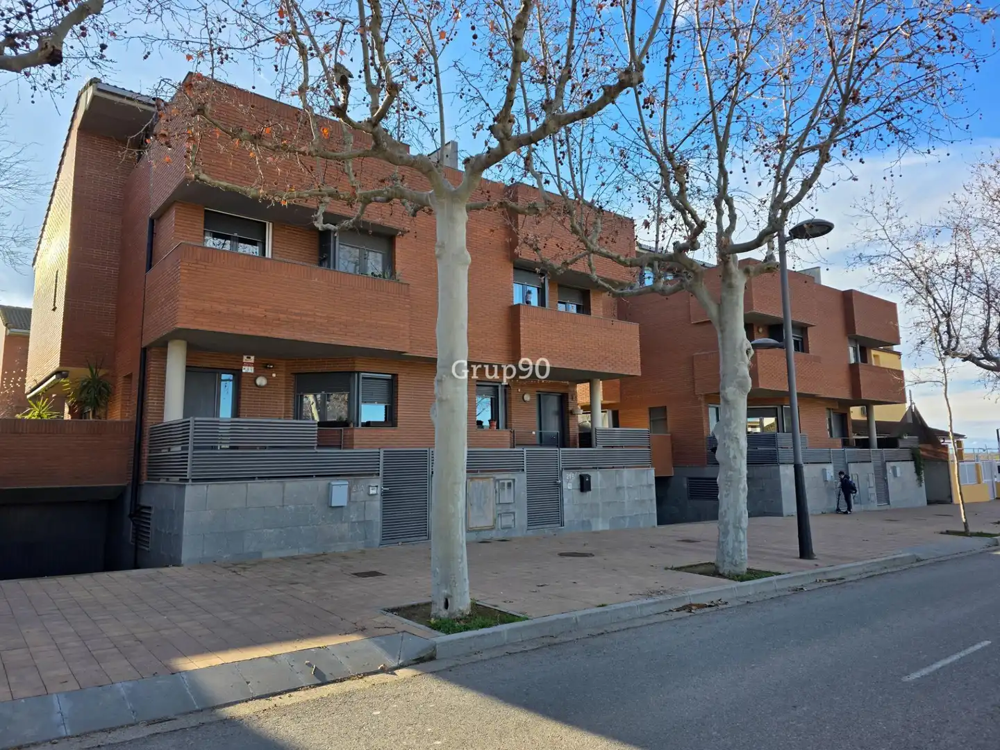 Vista exterior de Casa adosada en venda en Lleida amb Calefacció, Terrassa i Balcó