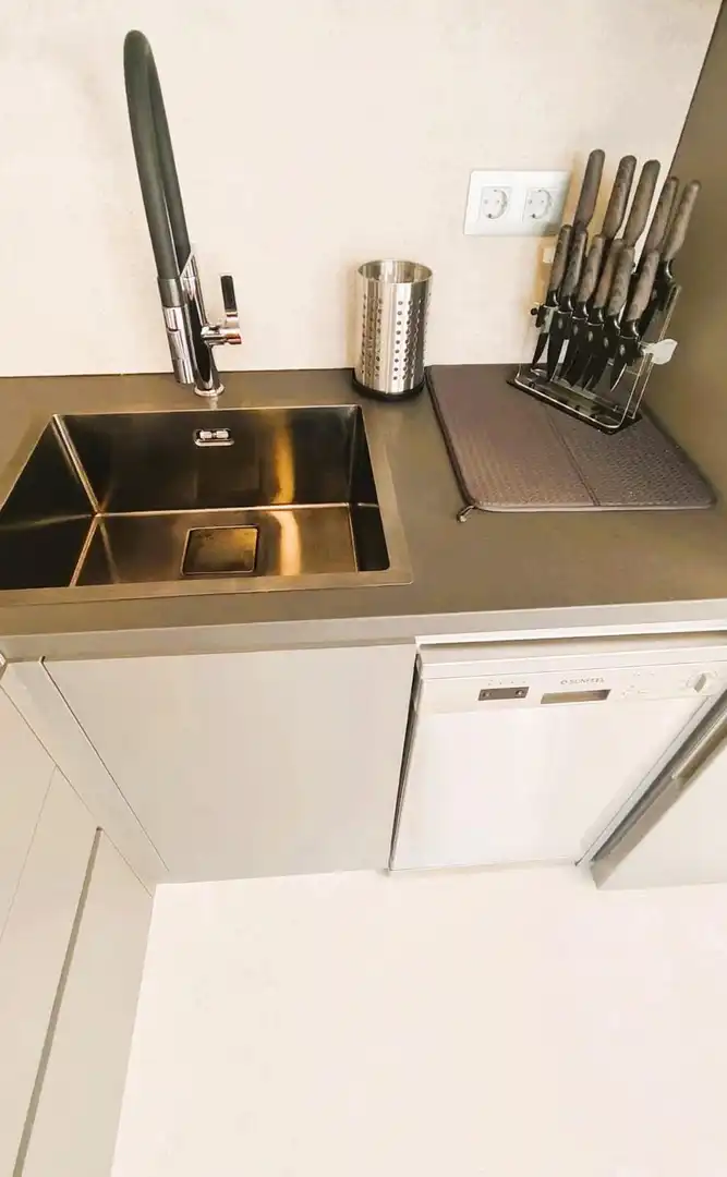 Cocina de Apartamento en venta en Arona con Aire acondicionado, Jardín privado y Terraza