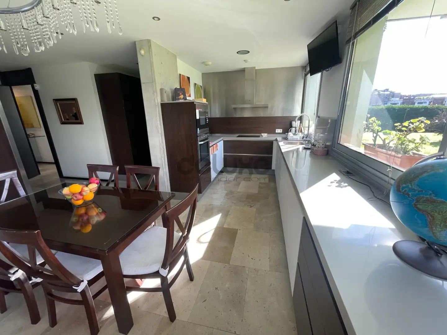 Cocina de Planta baja en venta en Santander con Calefacción, Jardín privado y Terraza