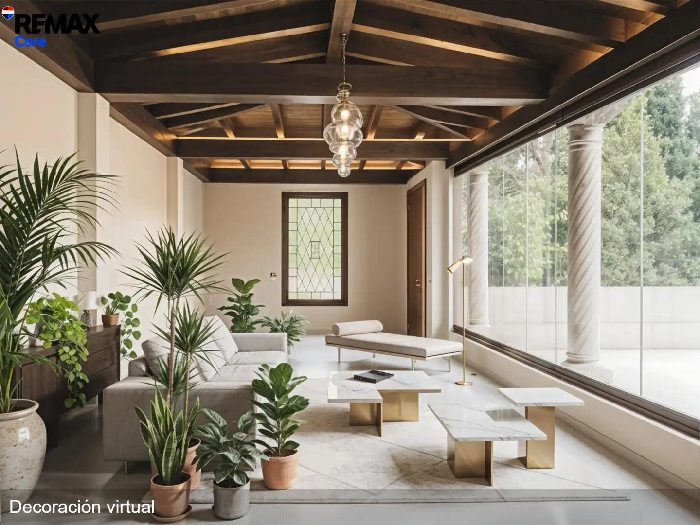 Living room of Houses for sale in Marbella  with Private garden, Terrace and Swimming Pool