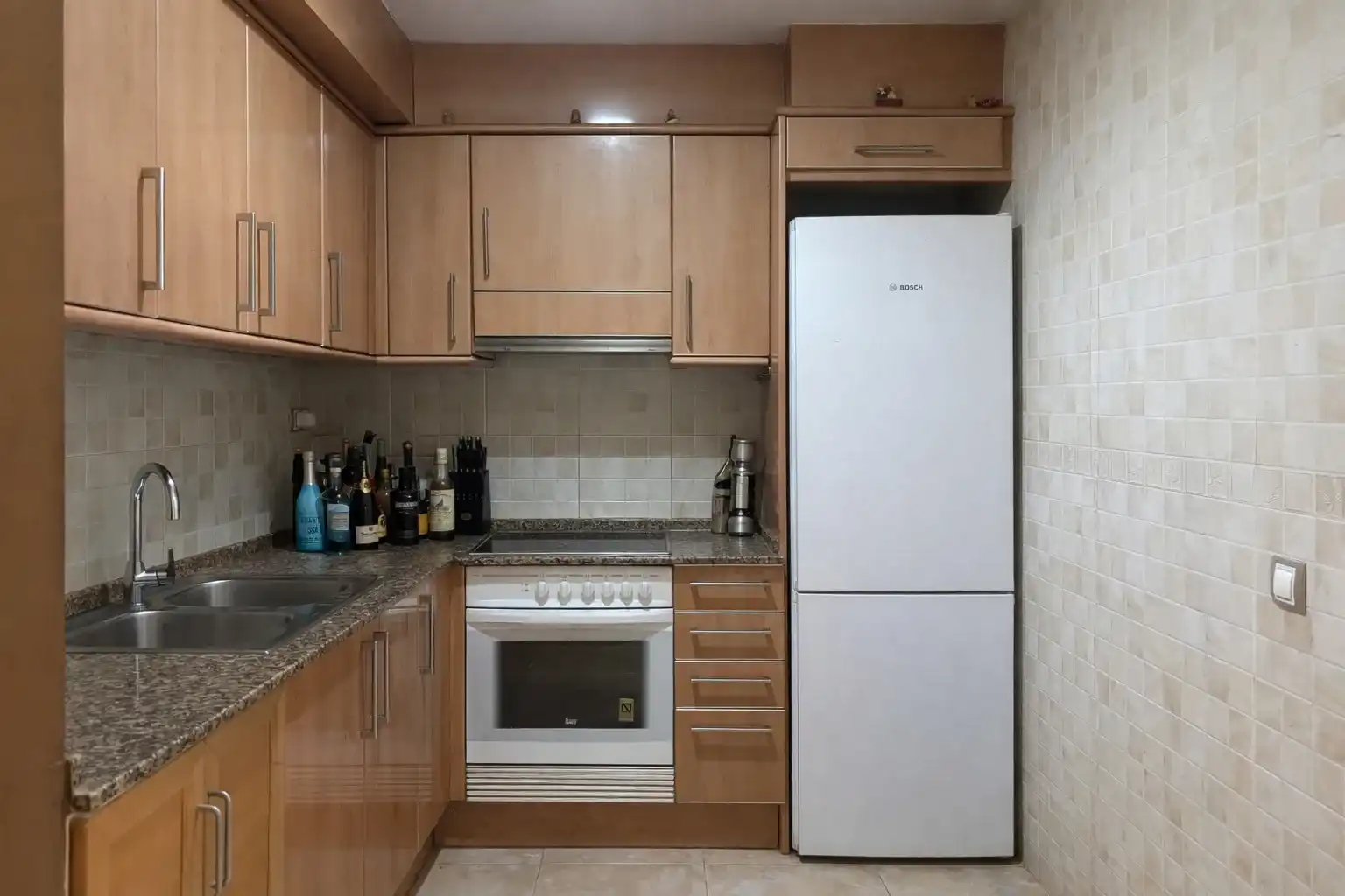 Küche von Wohnungen zum Verkauf in Mataró mit Klimaanlage und Balkon