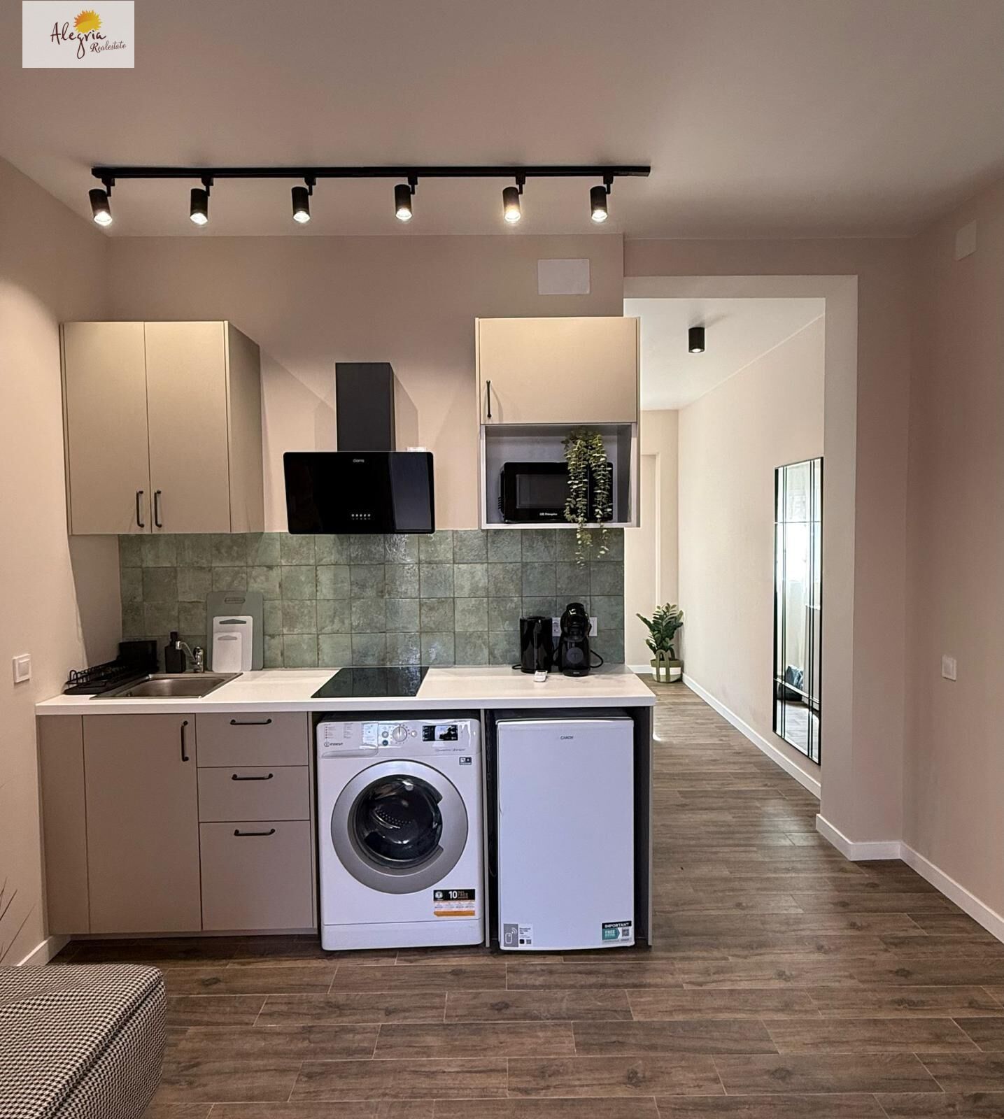 Cuina de Apartament en venda en  Valencia Capital amb Aire condicionat