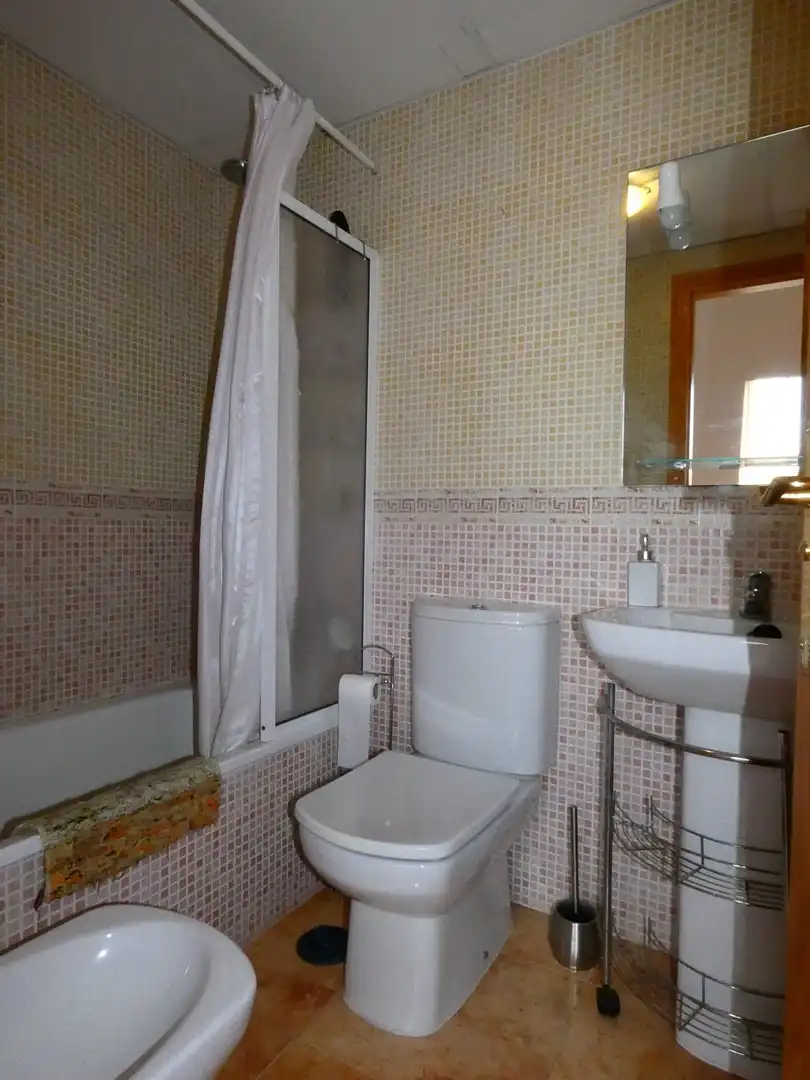 Bathroom of Attic for sale in Vélez-Málaga  with Air Conditioner, Furnished and Balcony