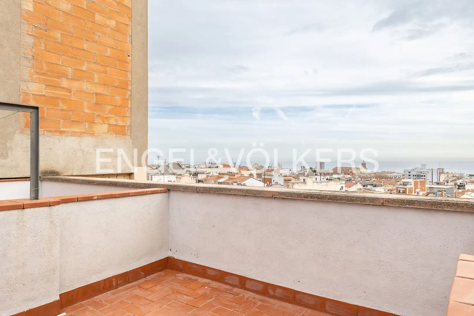Balcony of Flat for sale in Mataró  with Air Conditioner, Heating and Parquet flooring