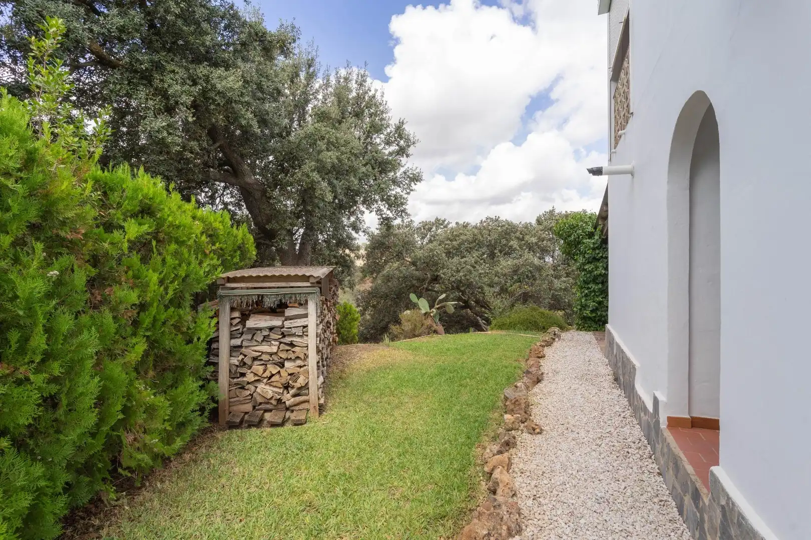 Garten von Haus oder Chalet zum Verkauf in Alhaurín El Grande mit Klimaanlage, Privatgarten und Terrasse