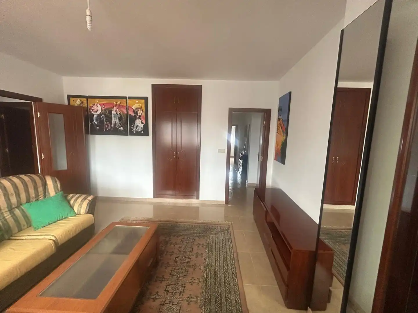 Wohnzimmer von Wohnung zur Miete in Ribeira mit Heizung und Möbliert
