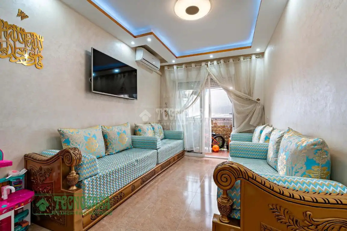 Sala de estar de Piso en venta en Roquetas de Mar