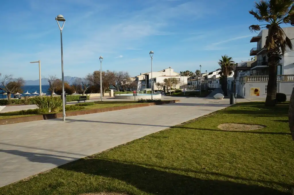 Außenansicht von Wohnungen zum Verkauf in Santa Margalida mit Klimaanlage, Heizung und Terrasse