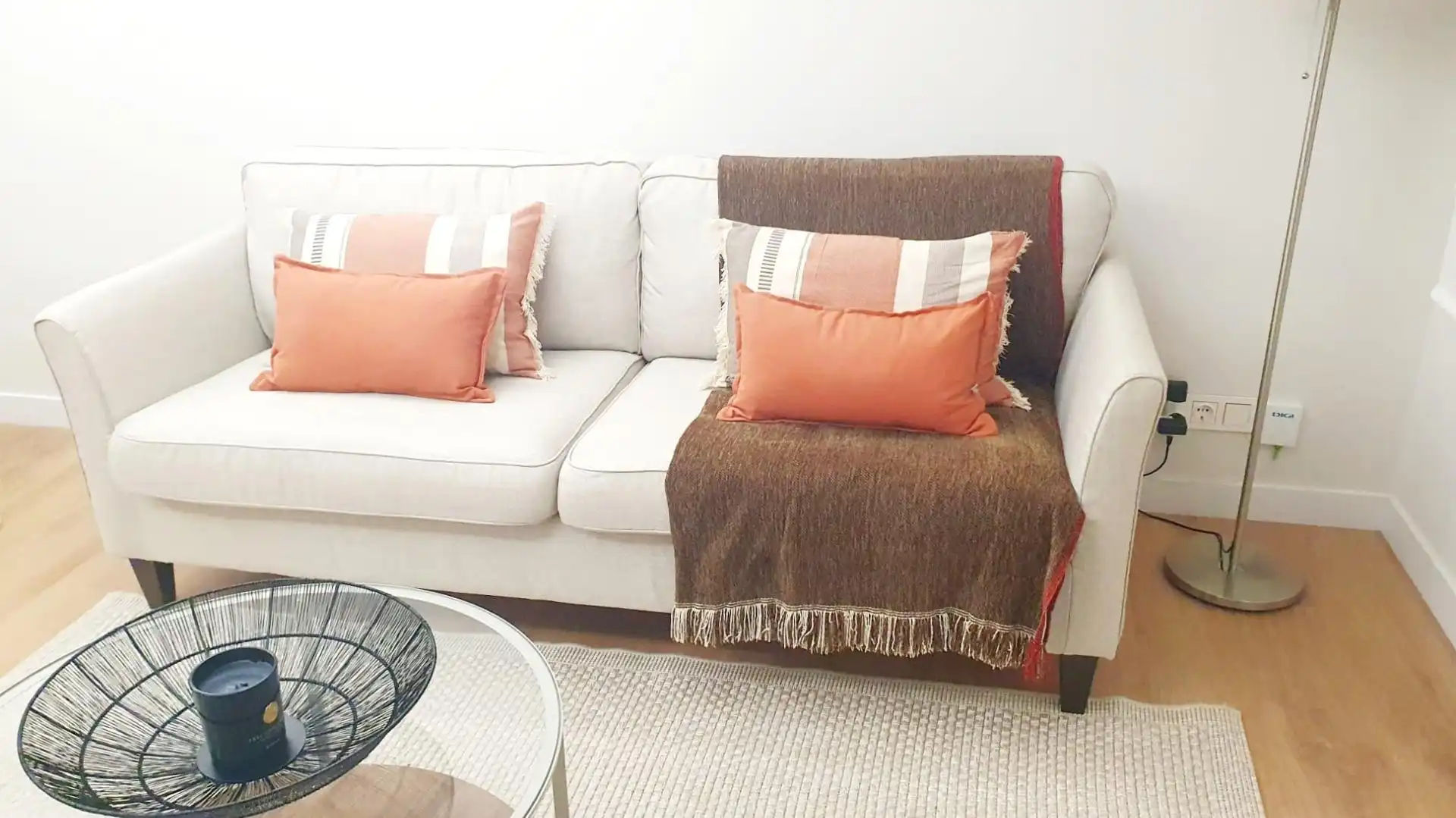 Sala de estar de Apartamento de alquiler en Oviedo  con Calefacción y Amueblado