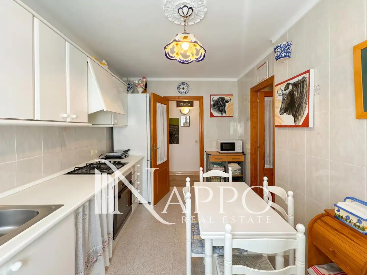 Cocina de Piso en venta en Calvià con Aire acondicionado, Terraza y Amueblado