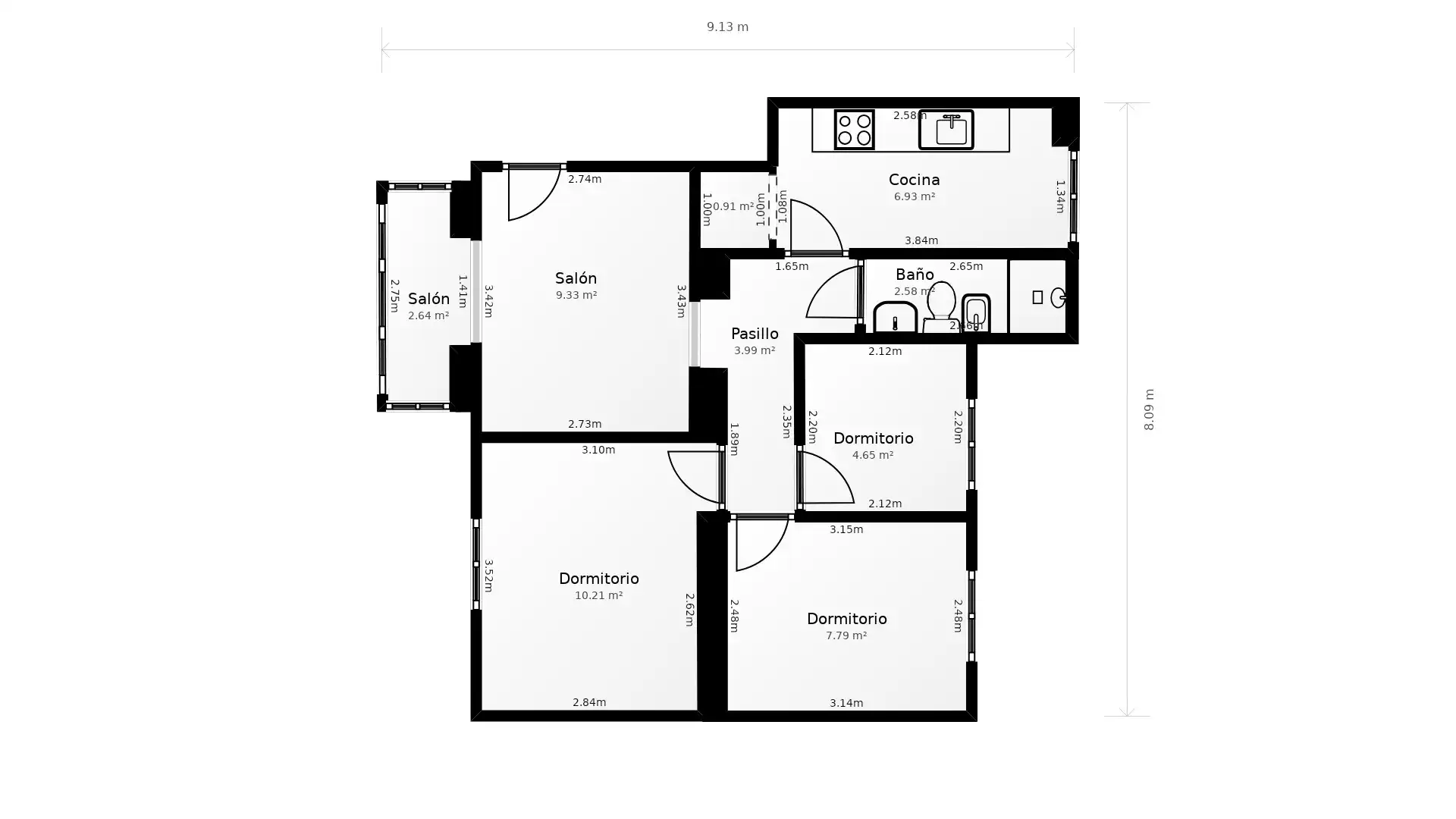 Flat for sale in BRICEÑO, imagen 25