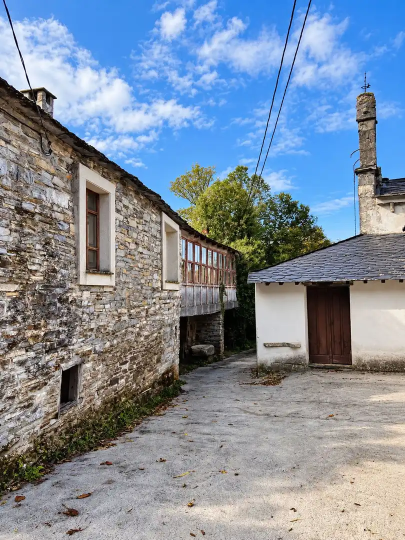 Vista exterior de Finca rústica en venta en O Incio , Lugo