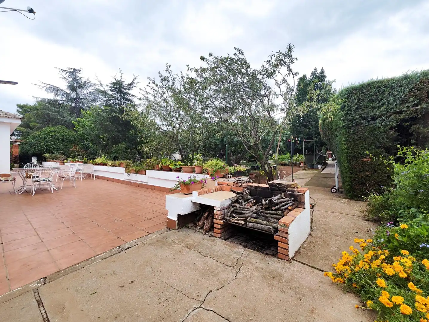 Garden of Houses for sale in Puertollano  with Air Conditioner, Heating and Private garden
