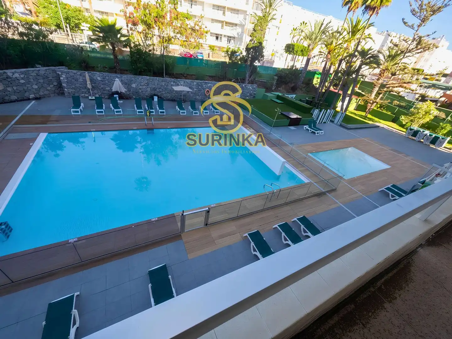 Piscina de Apartamento en venta en San Bartolomé de Tirajana con Terraza, Piscina y Amueblado