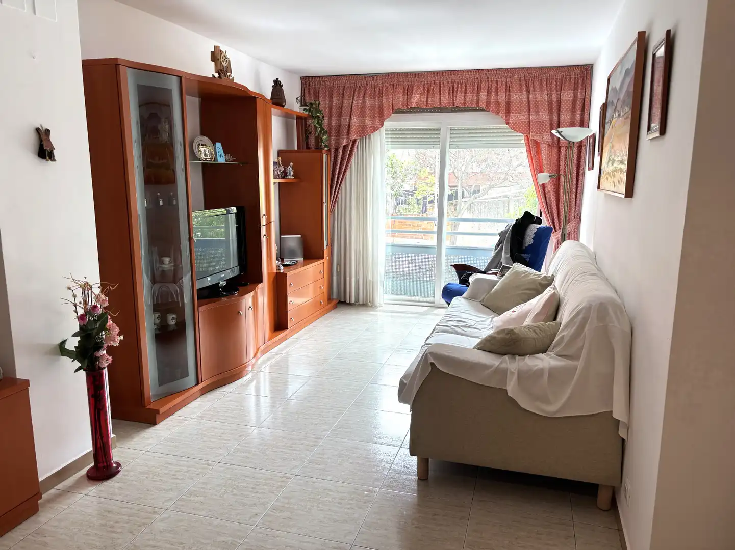 Sala de estar de Piso en venta en Vilafranca del Penedès con Aire acondicionado, Trastero y Amueblado