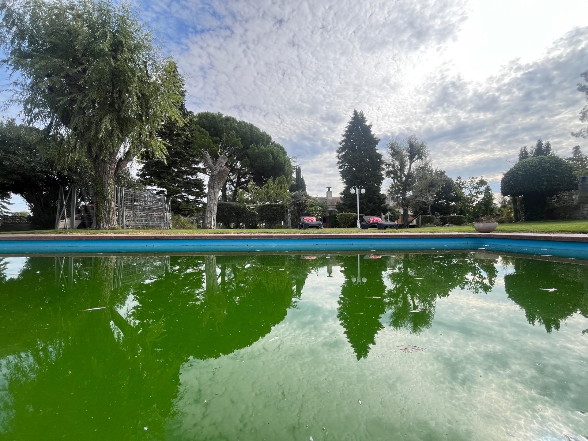 Piscina de Casa o xalet en venda en La Pobla de Claramunt amb Calefacció, Jardí privat i Parquet