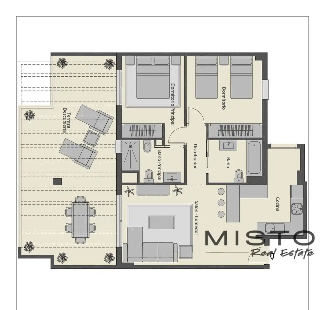 Appartement avec terrasse à louer à C. Pío Baroja, imagen 13