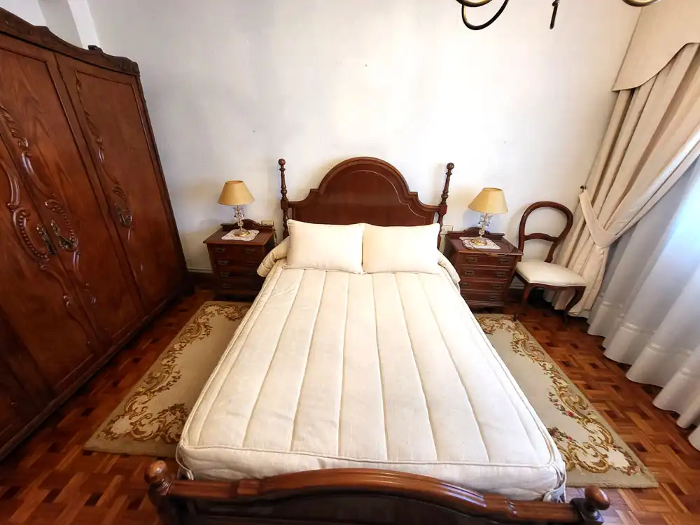 Bedroom of Flat for rent in Vigo   with Heating, Parquet flooring and Terrace